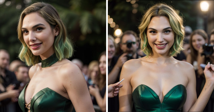 “Emerald Elegance: Gal Gadot’s Stunning Makeover Steals the Spotlight”